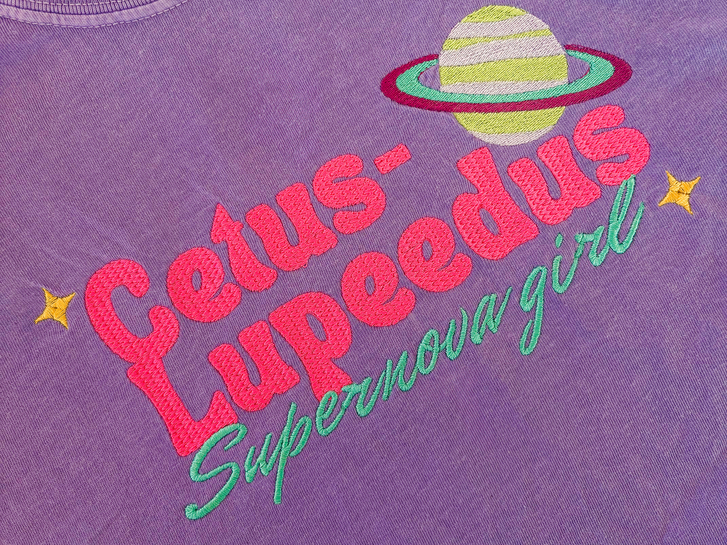 Cetus Lupeedus Supernova Girl Digital Embroidery File- 5x7