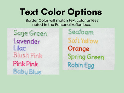 Personalized Easter  flower Cross Easter Basket Tag-Embroidered Bunny, Floral Monogram Name